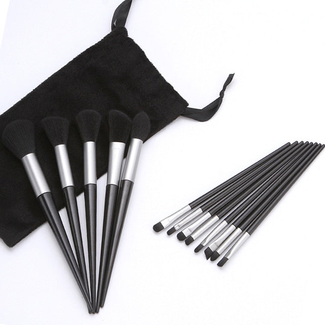 Miss Luminosa™ 13pc Makeup Brushes Set With Pouch