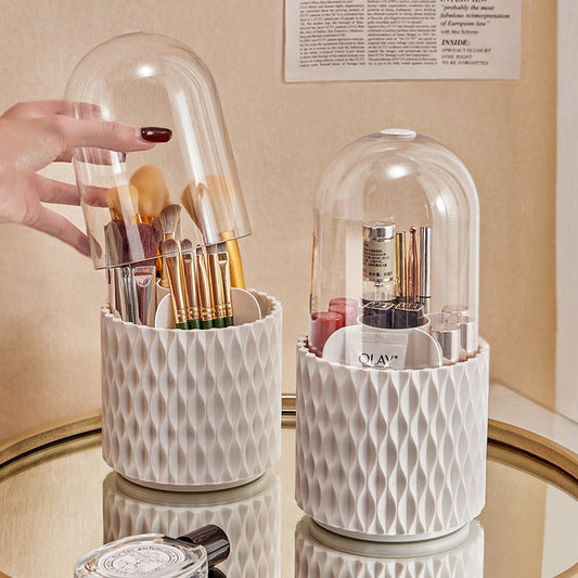 MissLuminosa™ Rotating Makeup Brush Storage